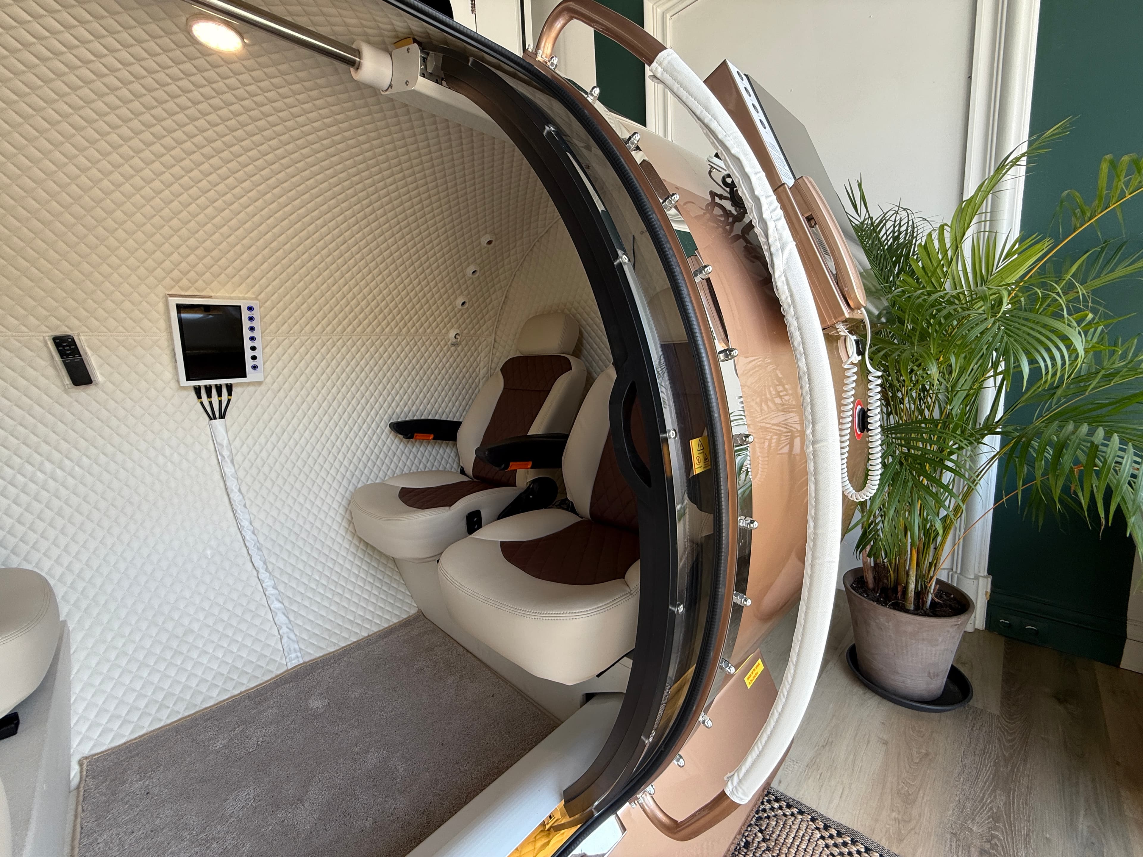 Cámara hiperbárica del espacio Soulbaric en Marbella